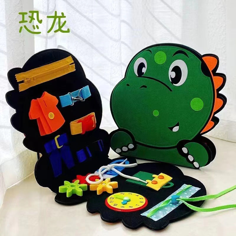Wholesale Training Early Childhood Education Dinosaur Felt Learning Board TOY